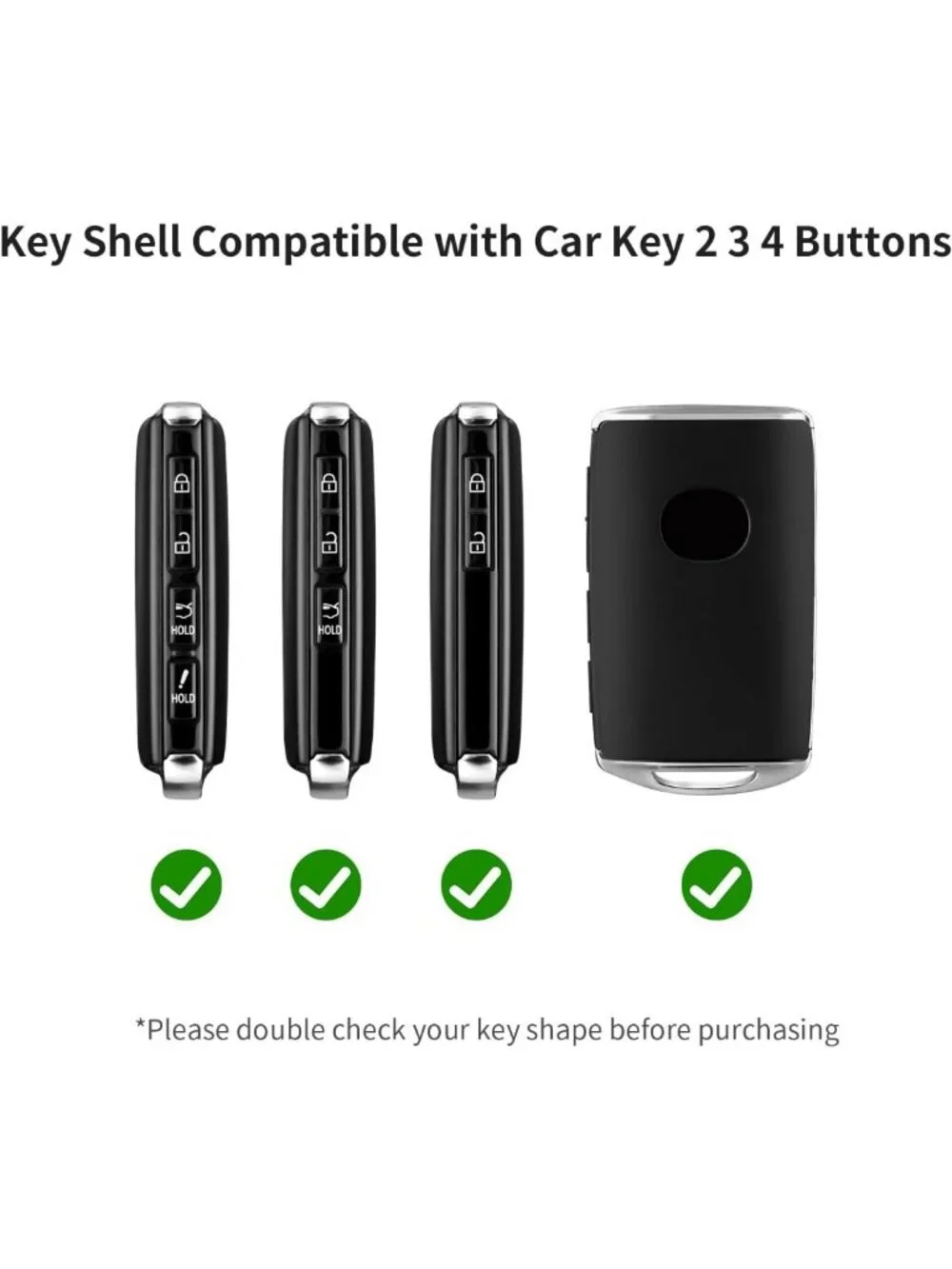 Carbon Fiber Key Fob Cover with Keychain for Mazda 3, CX-5, Smart Key Protector